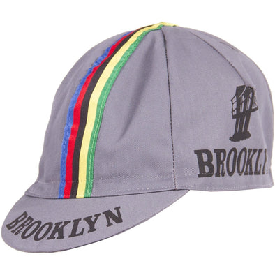 Giordana Brooklyn WC Cycling Cap – Gray - Classic Cycling