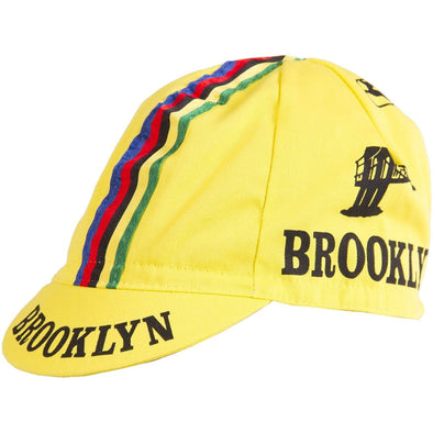 Giordana Brooklyn WC Cycling Cap - Yellow - Classic Cycling
