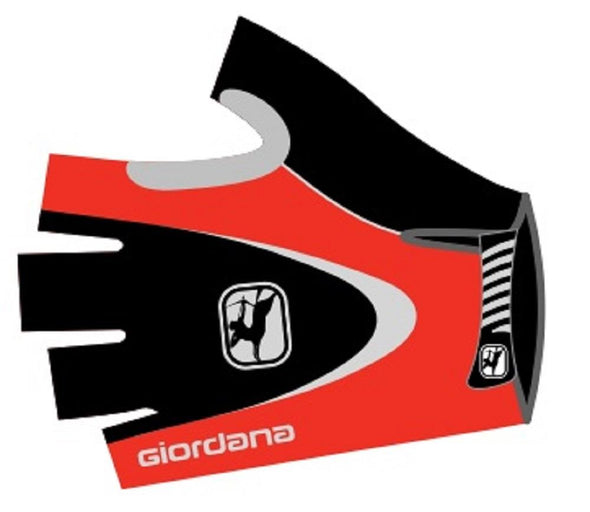 Giordana Corsa Cycling Gloves - Red - Classic Cycling
