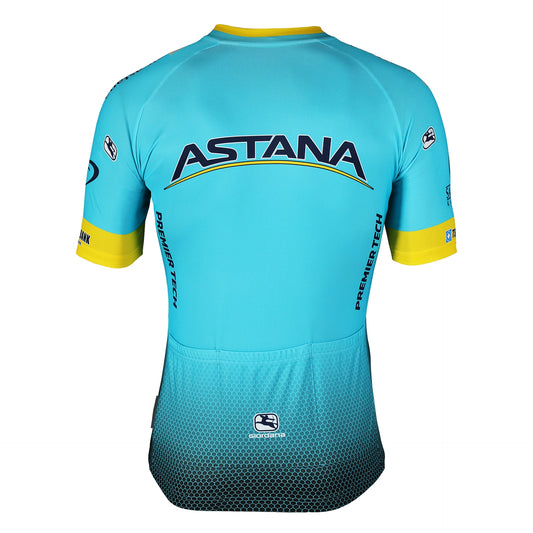 Giordana ASTANA VERO PRO Cycling Team Short Sleeve Jersey - Classic Cycling