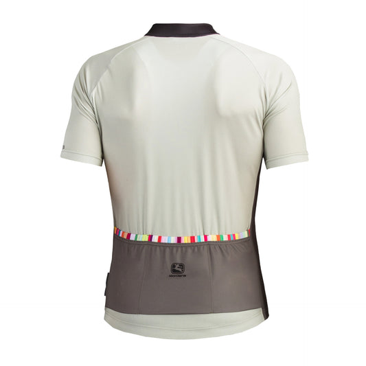 Giordana Moda Vero Pro Spectrum Short Sleeve Jersey - Beige - Classic Cycling
