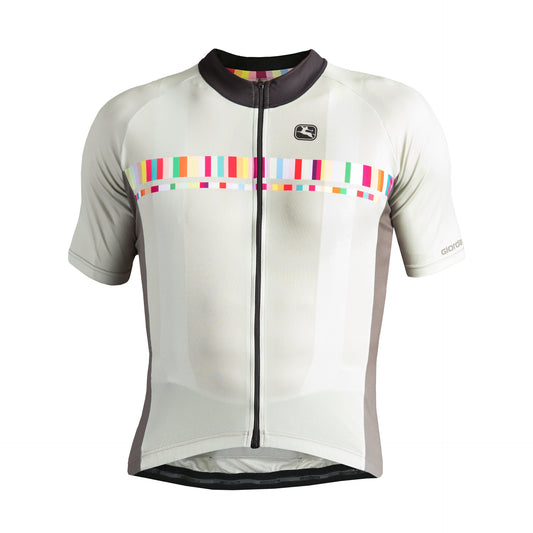 Giordana Moda Vero Pro Spectrum Short Sleeve Jersey - Beige - Classic Cycling
