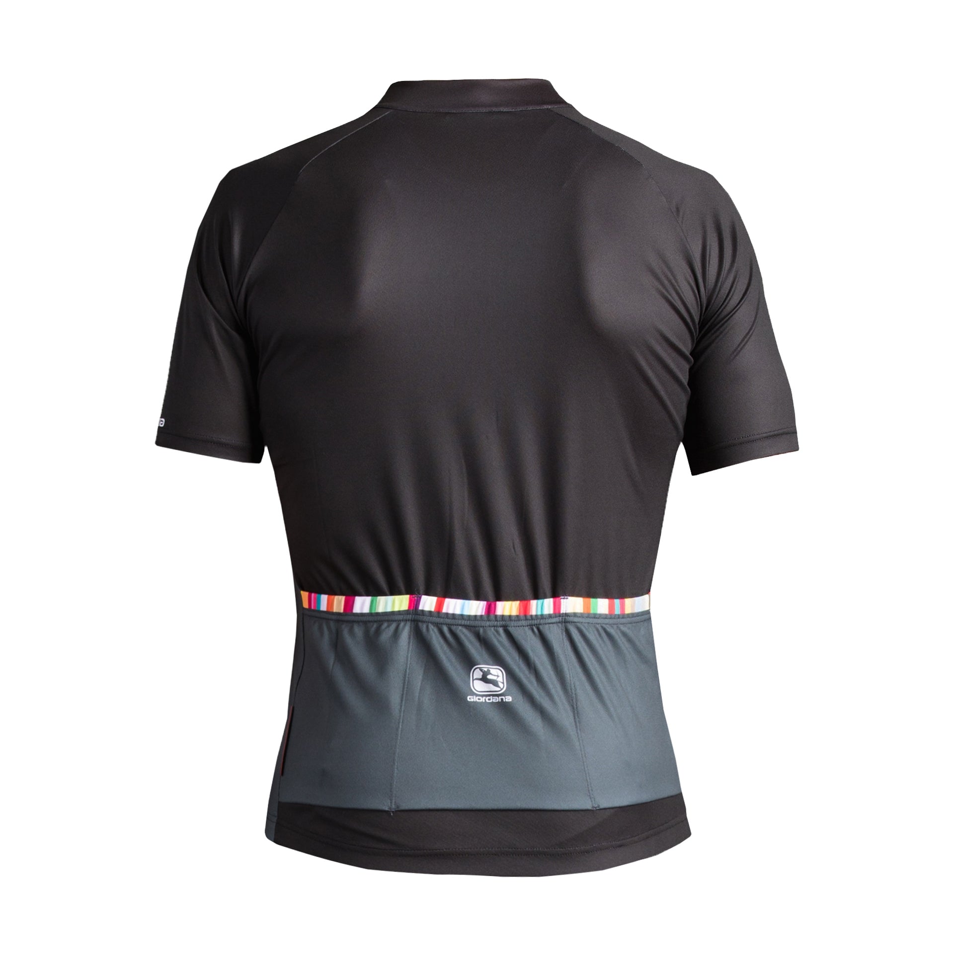 Giordana Moda Vero Pro Spectrum Short Sleeve Jersey - Black - Classic Cycling