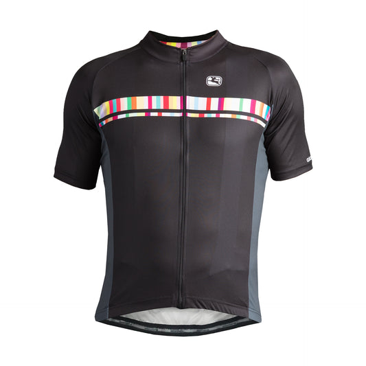 Giordana Moda Vero Pro Spectrum Short Sleeve Jersey - Black - Classic Cycling