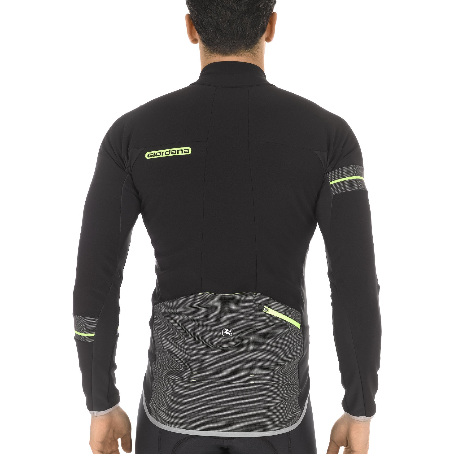 Giordana FR-C PRO Winter Jacket - Black-Fluo Yellow - Classic Cycling