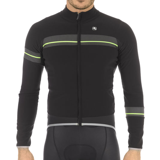 Giordana FR-C PRO Winter Jacket - Black-Fluo Yellow - Classic Cycling