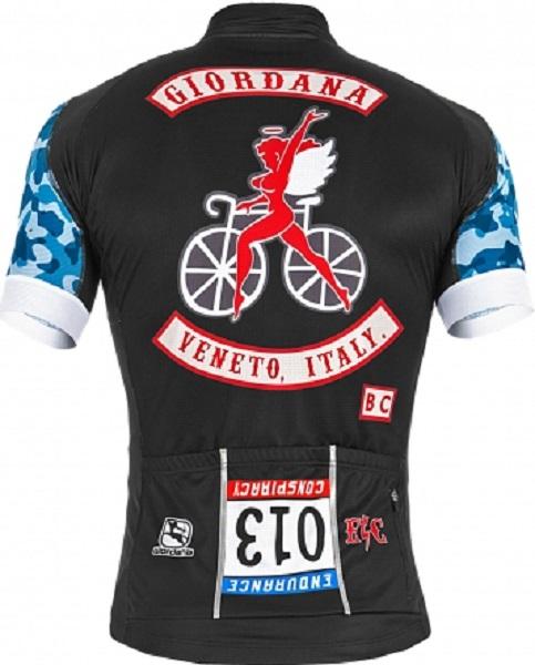 Giordana Endurance Conspiracy "Bike Club" Scatto Jersey - Black - Classic Cycling