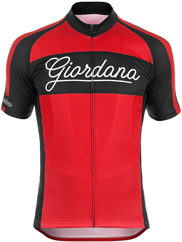 Giordana Endurance Conspiracy "Bomber" Vero Jersey - Red - Classic Cycling