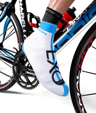 Giordana EXO Shoe Cover - White - Classic Cycling