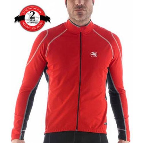Giordana FR-C Lightweight Cycling Jacket Red - Classic Cycling