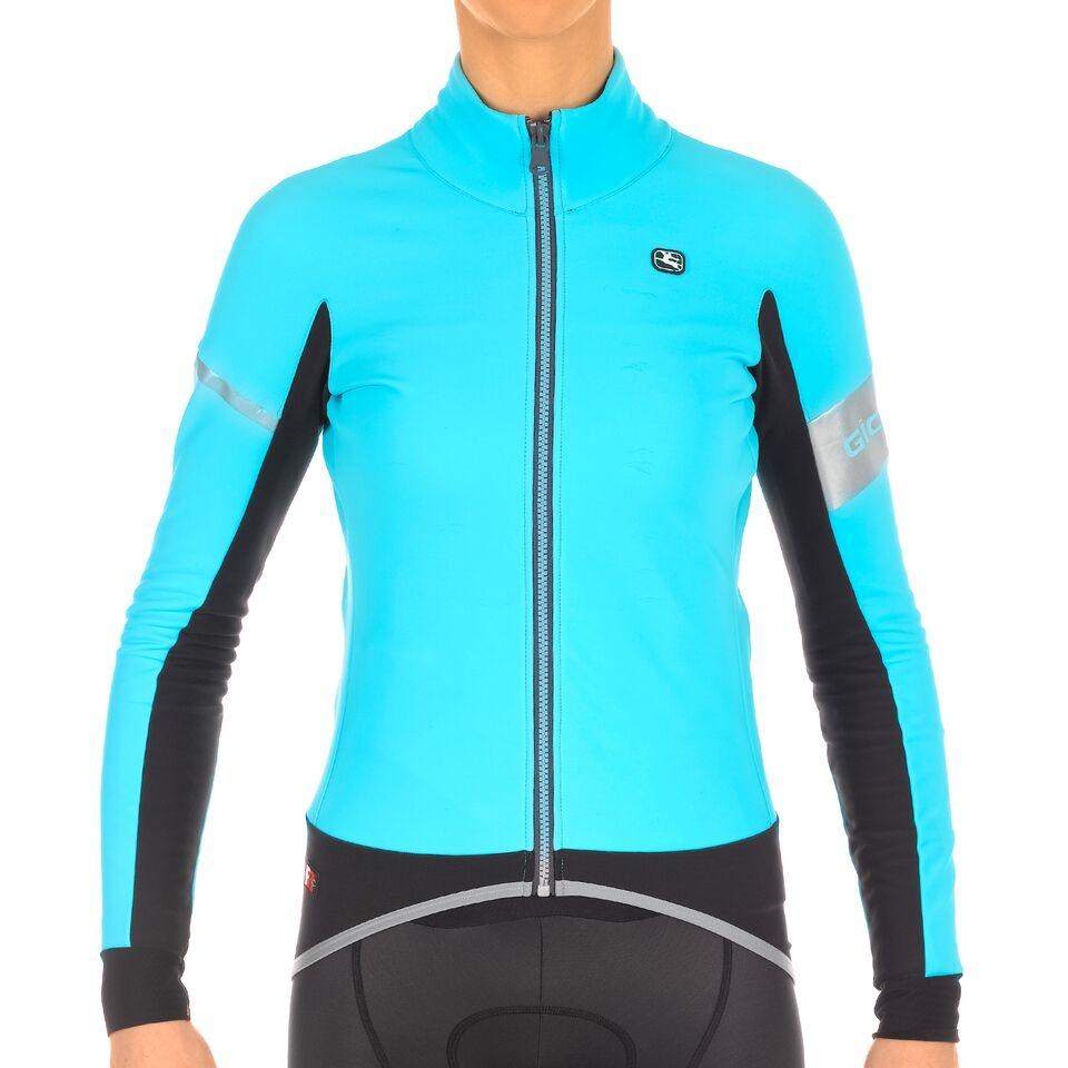Giordana FR-C PRO LYTE Women's Winter Jacket - Light Blue-Black - Classic Cycling