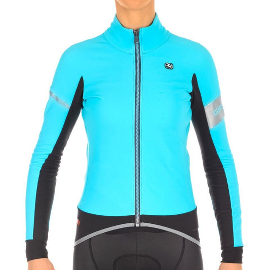 Giordana FR-C PRO LYTE Women's Winter Jacket - Light Blue-Black - Classic Cycling