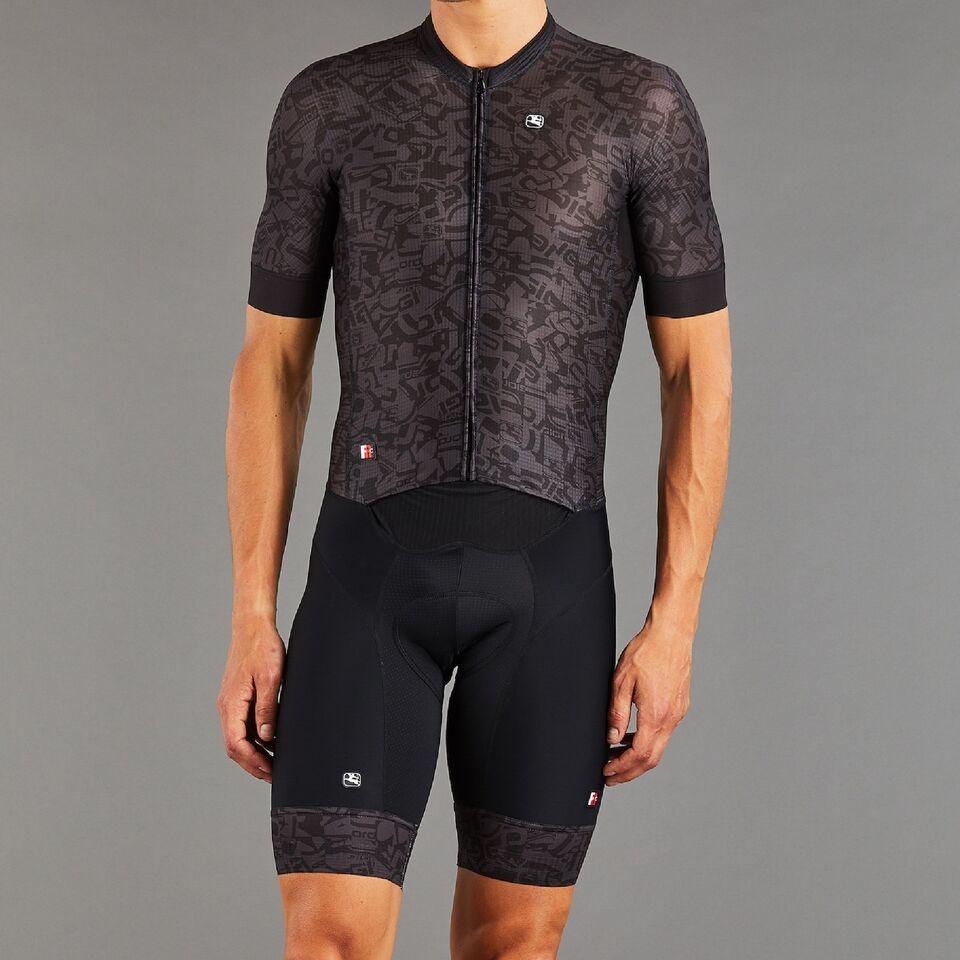 Giordana FR-C Pro Moda Short Sleeve Doppio Suit - CAMO Black - Classic Cycling
