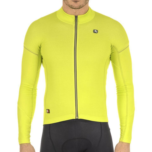 Giordana FR-C PRO Thermal Long Sleeve - Acid Green - Classic Cycling