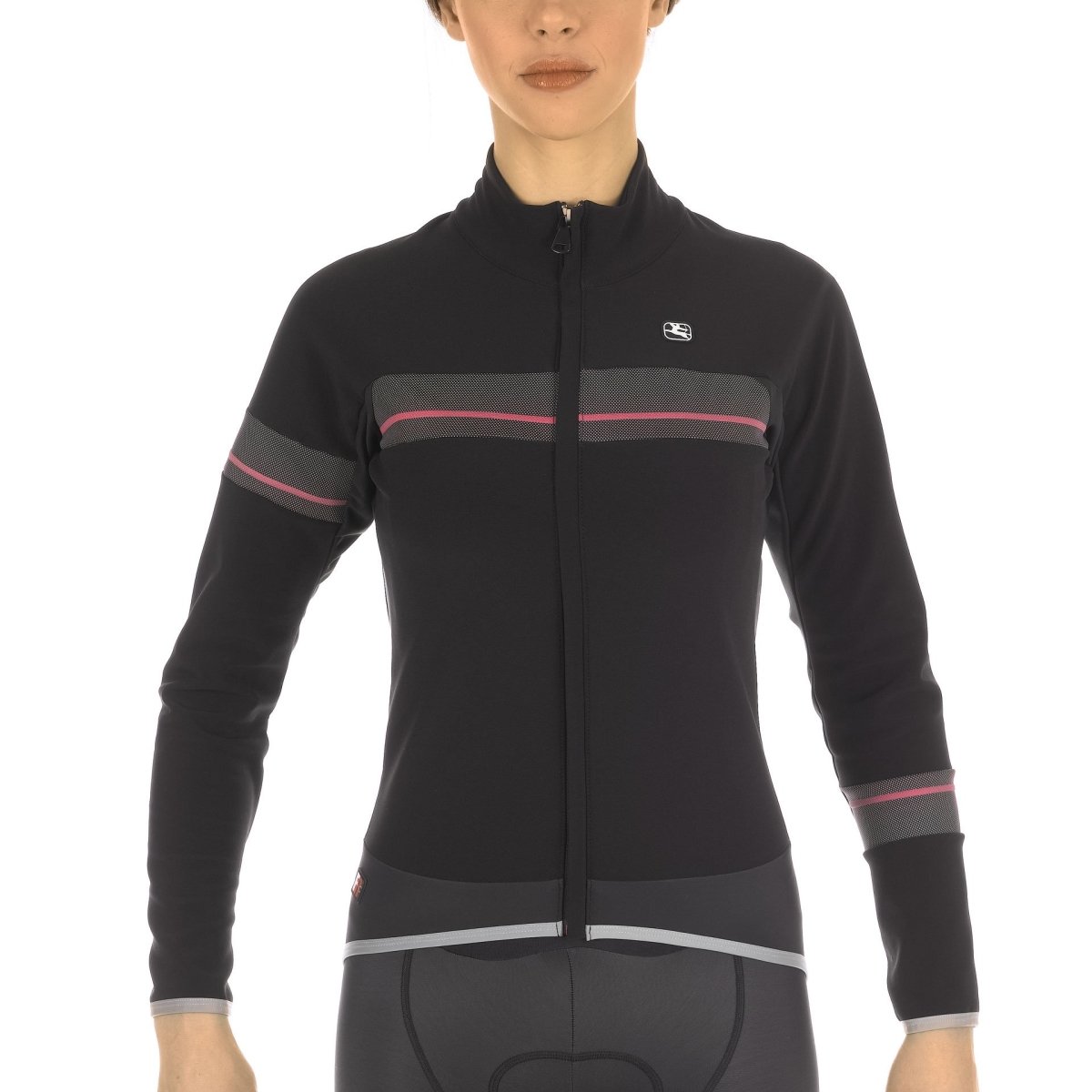 Giordana FR-C PRO Women's Winter Jacket - Black-Pink - Classic Cycling