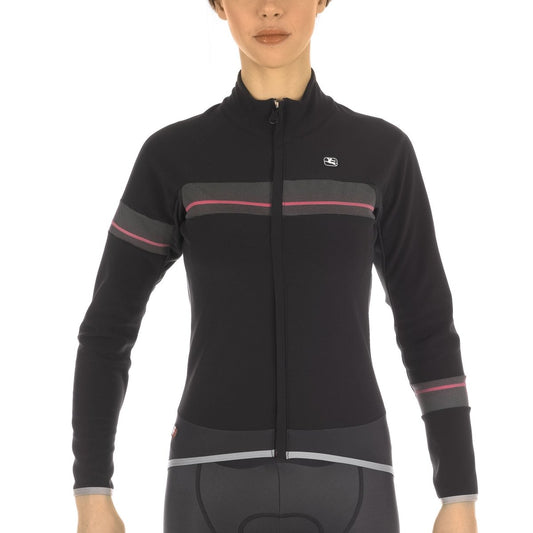 Giordana FR-C PRO Women's Winter Jacket - Black-Pink - Classic Cycling