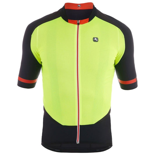 Giordana FR-C Short Sleeve Jersey Fluo Yellow - Classic Cycling