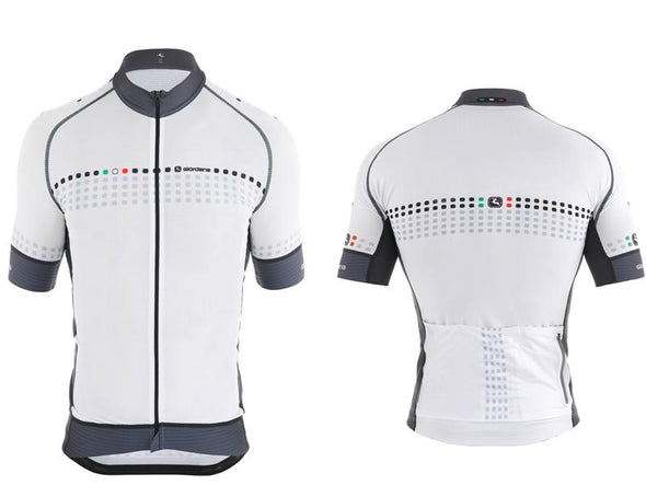 Giordana FR-C Short Sleeve Jersey "Forte" - White - Classic Cycling