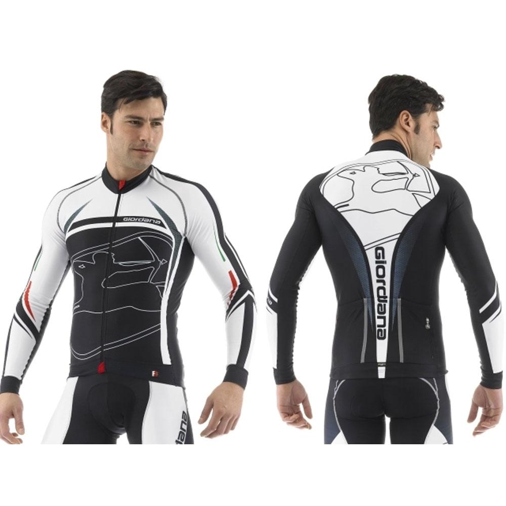 Giordana FR-C Trade Cycling Jacket "Predator" White - Classic Cycling