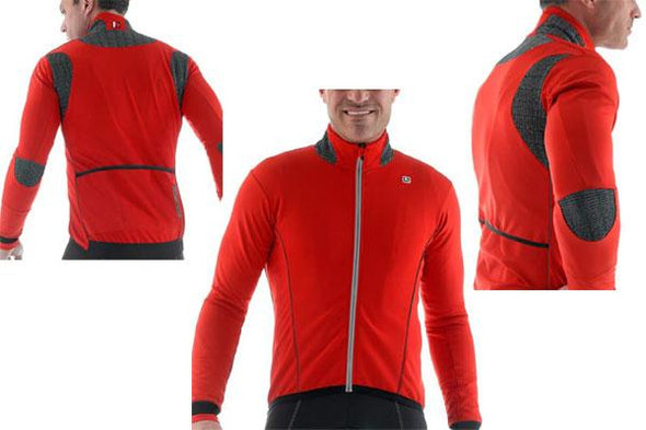 Giordana FRC Thermal Cycling Jacket  RED - Classic Cycling