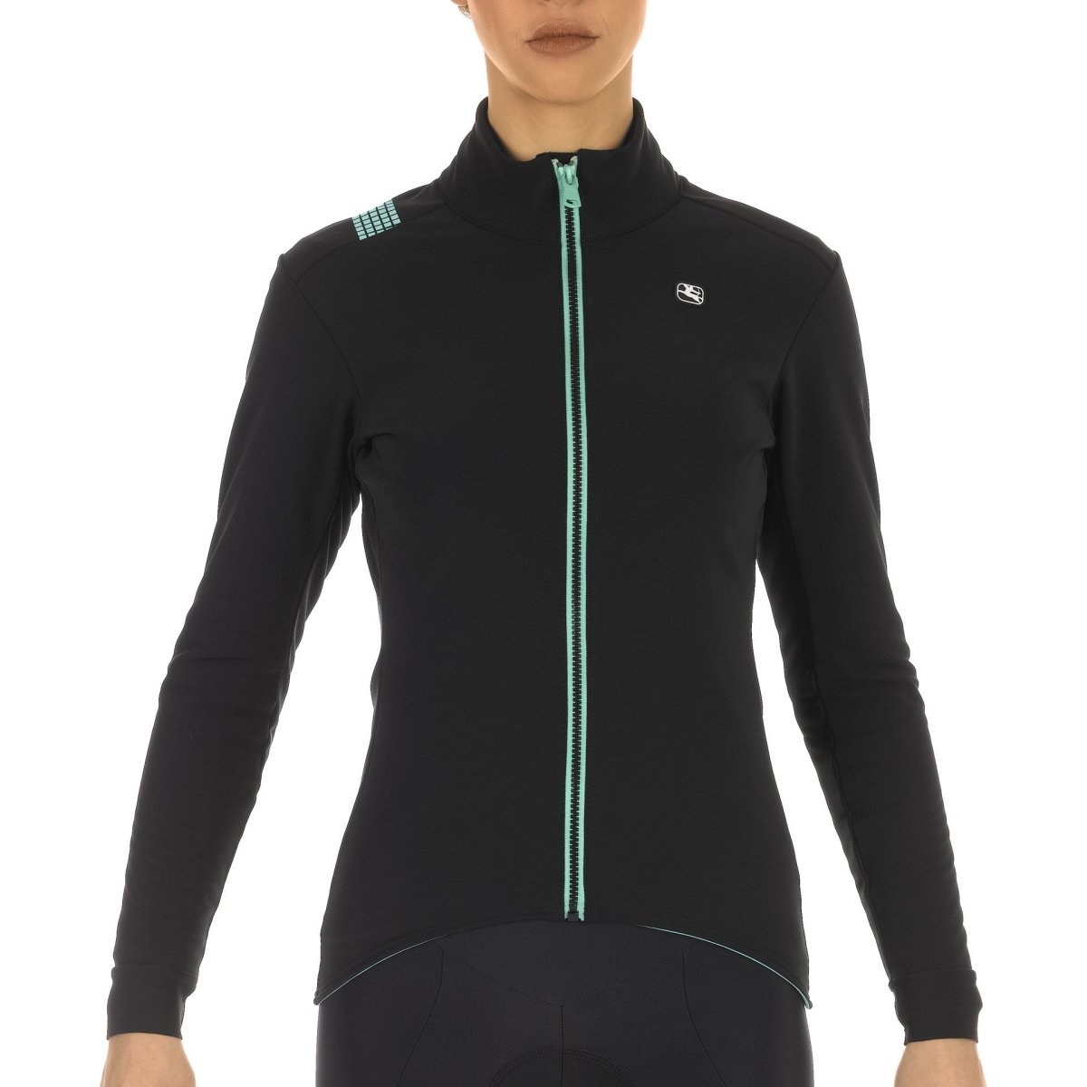Giordana FUSION Jacket - Women's - Black-Mint - Classic Cycling
