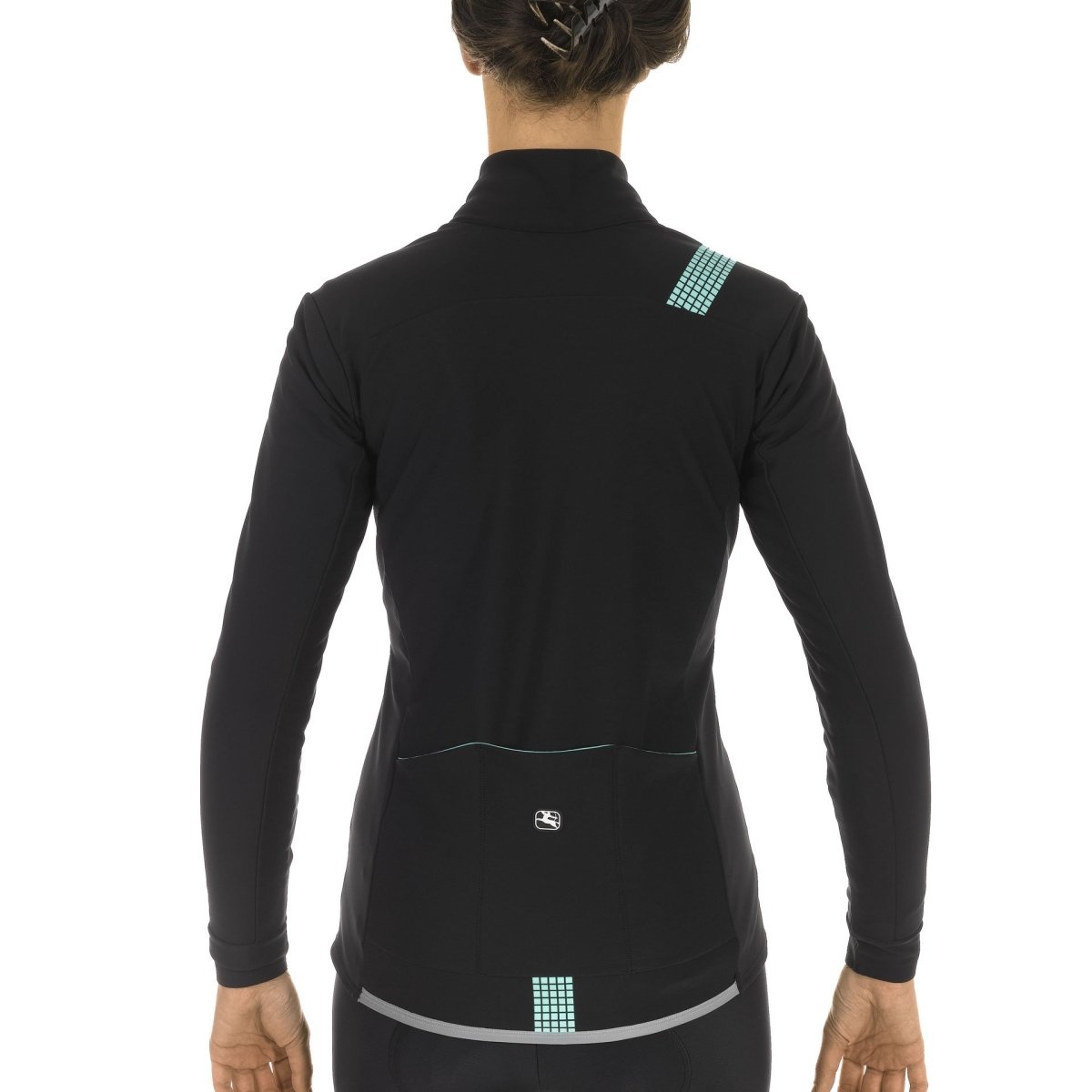 Giordana FUSION Jacket - Women's - Black-Mint - Classic Cycling