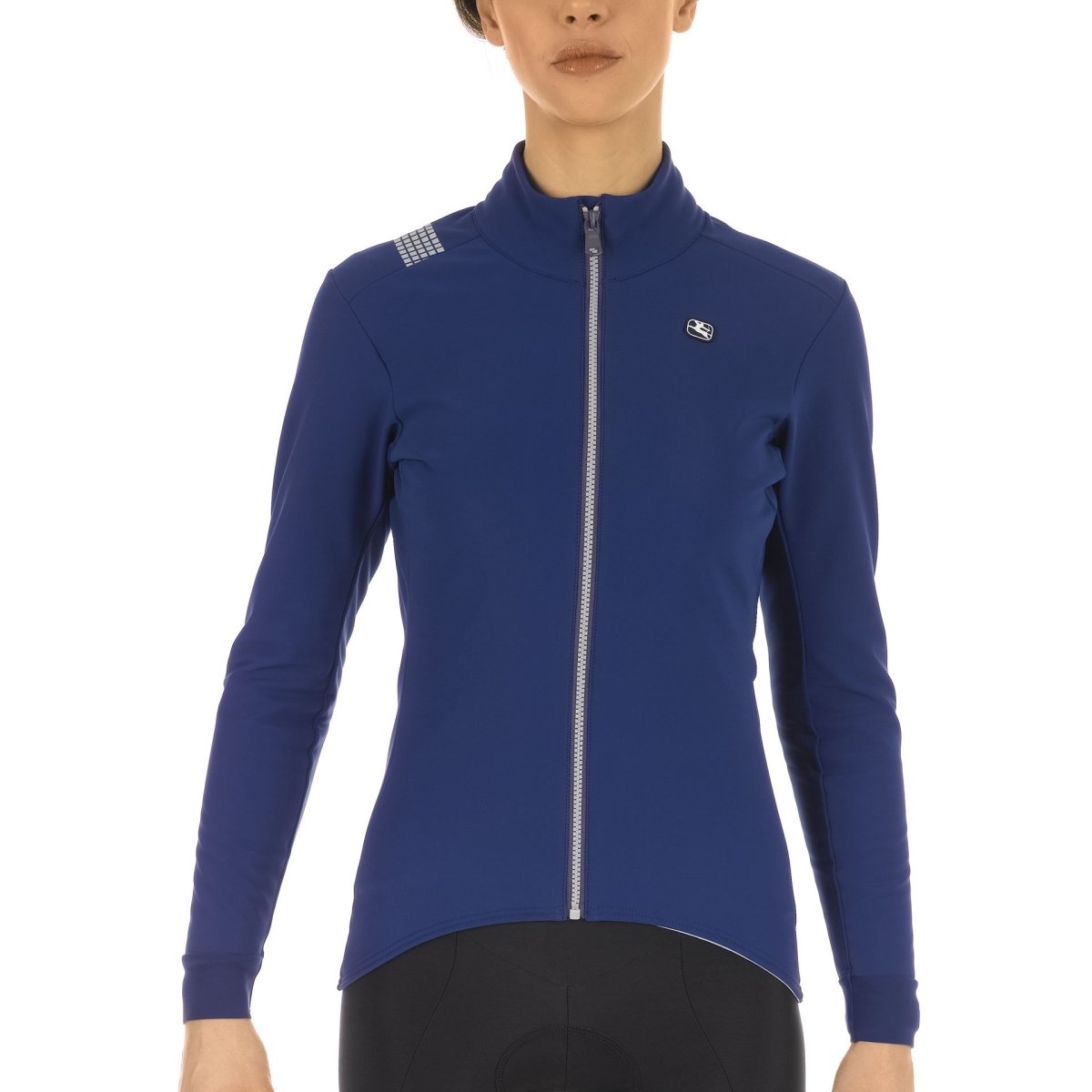 Giordana FUSION Jacket - Women's - Blue-Silver - Classic Cycling