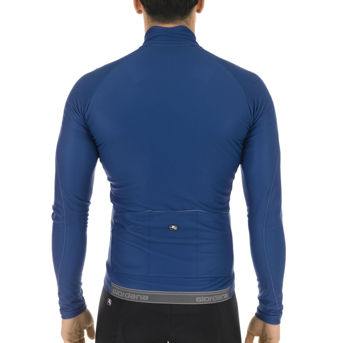 Giordana FUSION Long Sleeve Jersey - Blue - Classic Cycling