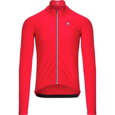 Giordana FUSION Long Sleeve Jersey - Red - Classic Cycling