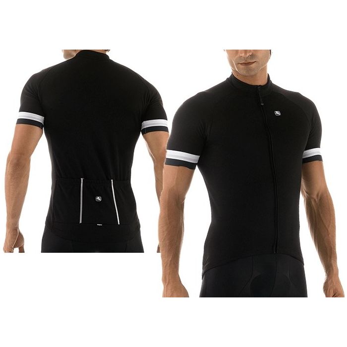 Giordana Fusion Short Sleeve Jersey - Black - Classic Cycling