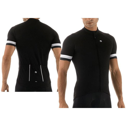 Giordana Fusion Short Sleeve Jersey - Black - Classic Cycling