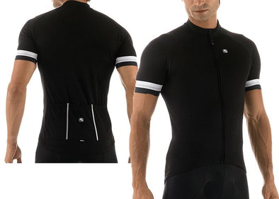 Giordana Fusion Short Sleeve Jersey - Black - Classic Cycling