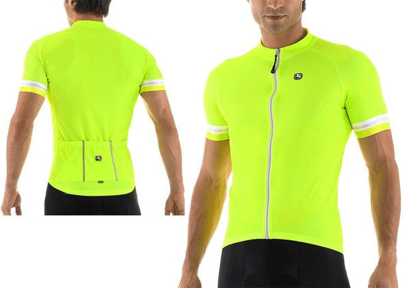 Giordana Fusion Short Sleeve Jersey - Fluorescent - Classic Cycling