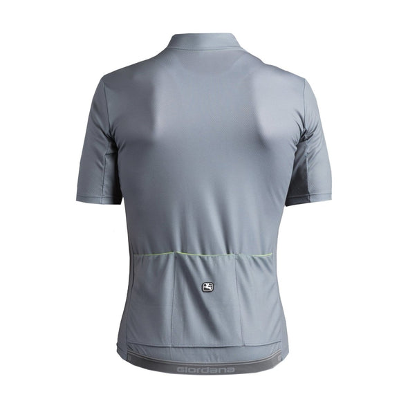 Giordana Fusion  Short Sleeve Jersey - Grey - Classic Cycling