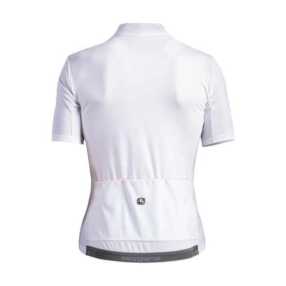 Giordana Fusion  Short Sleeve Jersey - White - Classic Cycling