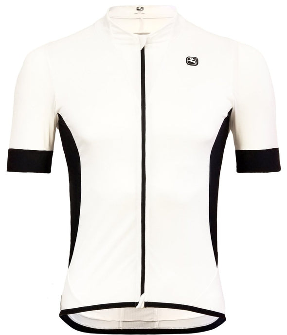 Giordana Laser Short Sleeve Jersey White - Classic Cycling