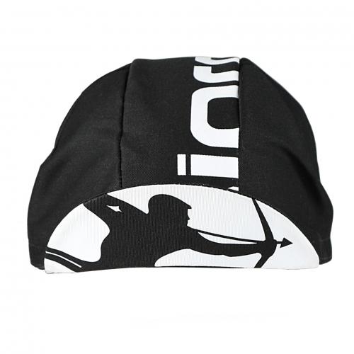 Giordana Logo Italia Cotton Cap - Black-White - Classic Cycling