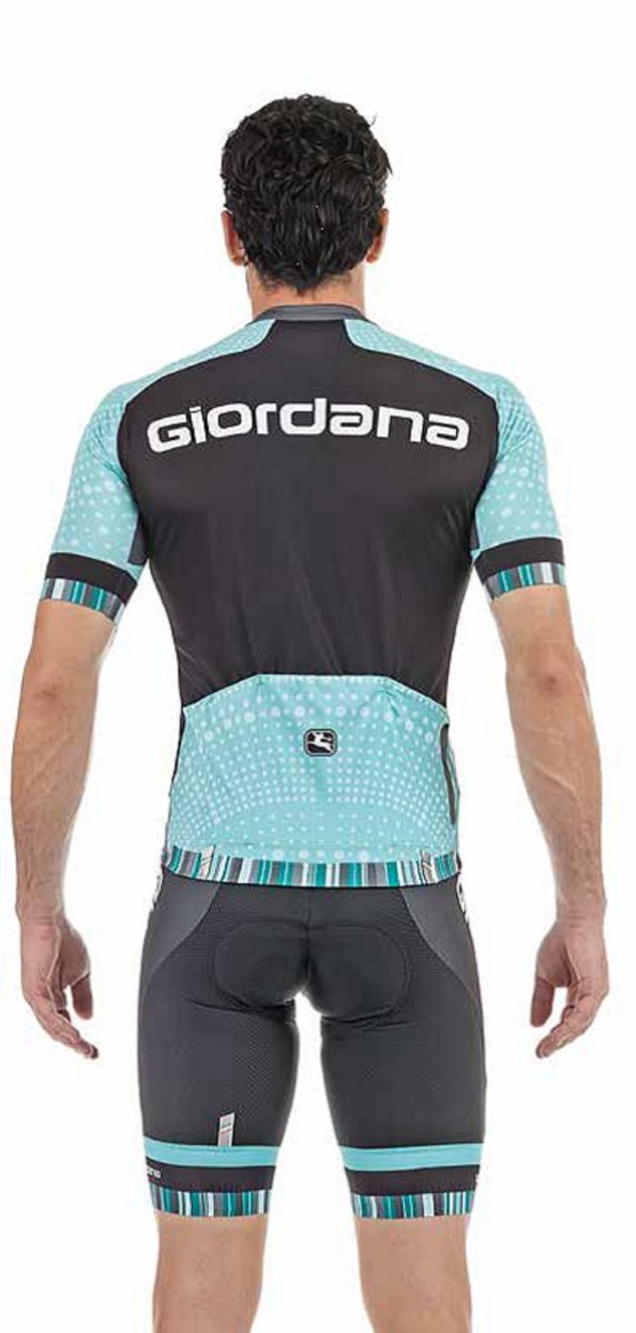 Giordana Moda "Dots" Scatto Pro Short Sleeve Jersey - Classic Cycling