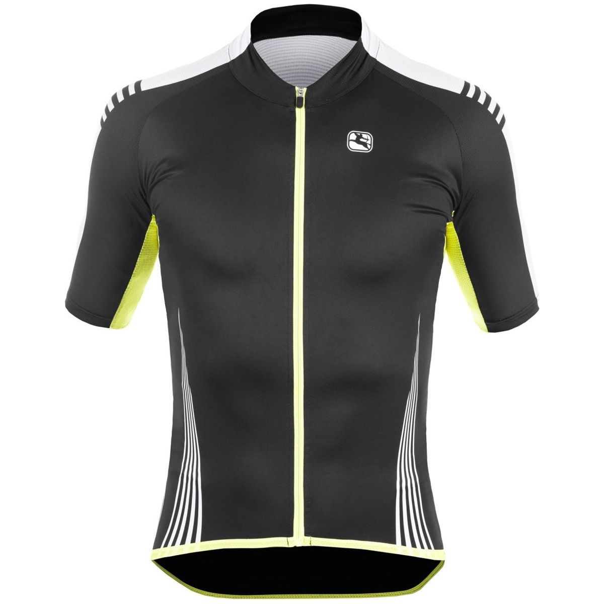 Giordana Sahara Short Sleeve Jersey - Black - Classic Cycling