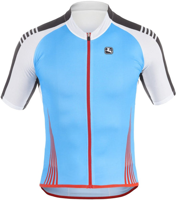 Giordana Sahara Short Sleeve Jersey - Blue - Classic Cycling