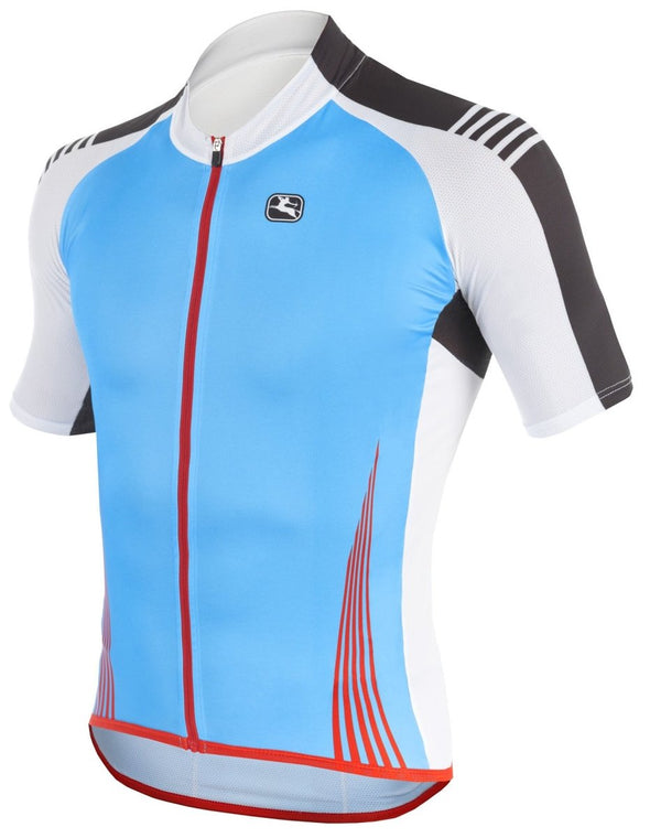 Giordana Sahara Short Sleeve Jersey - Blue - Classic Cycling