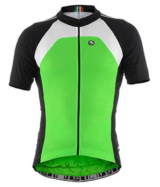 Giordana Silverline Classic Short Sleeve Jersey - Green - Classic Cycling