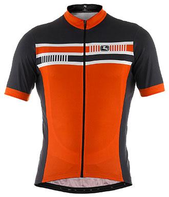 Giordana Silverline Giro Short Sleeve Jersey Orange - Classic Cycling