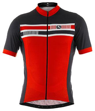 Giordana Silverline Giro Short Sleeve Jersey Red - Classic Cycling