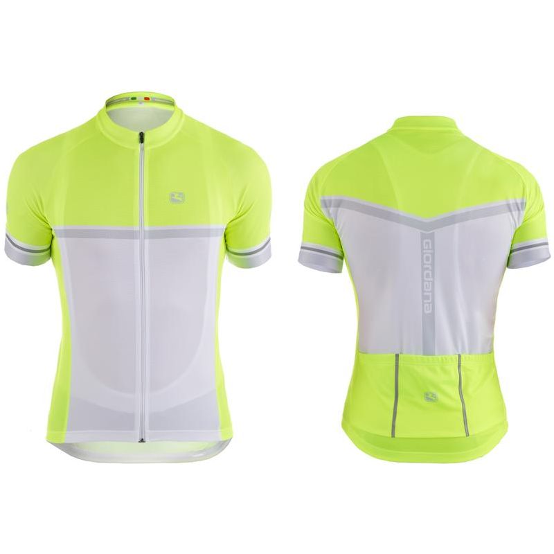 Giordana Silverline Raglan Short Sleeve Jersey Fluo - Classic Cycling