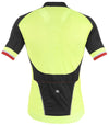 Giordana SilverLine Short Sleeve Jersey - Fluo - Black - Classic Cycling