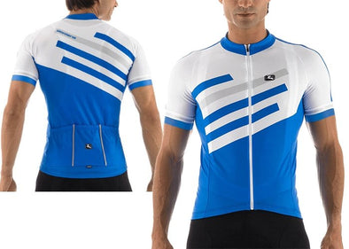 Giordana SilverLine Short Sleeve Jersey Light Blue - Classic Cycling