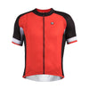 Giordana Silverline Short Sleeve Jersey - Red-Black - Classic Cycling