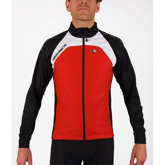 Giordana Silverline Thermal Cycling Jacket Red - Classic Cycling