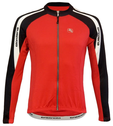 Giordana Silverline Womens Long Sleeve Jersey RED - Classic Cycling